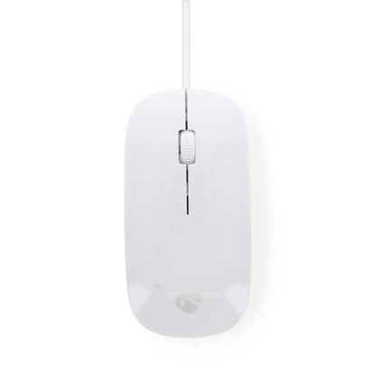Nedis Mouse | Wired | 1000 dpi | Number of buttons: 3 | Both Handed