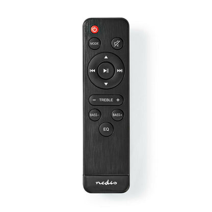 Nedis Soundbar | 2.0 | DSP Programs | 135 W | 1x 3.5 mm / 1x Coax Audio / 1x Optical / 1x USB | 1x HDMI (with ARC) | Bluetooth® | Mountable | Black / Dark Grey