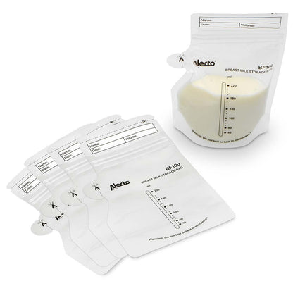 Alecto BF-100 | Breast Milk Storage Bags 220 ml | 100 pieces