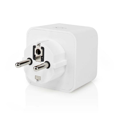 Nedis SmartLife Smart Plug | Wi-Fi | IP21 | Power meter | 3680 W | Type F (CEE 7/3) | 0 - 55 °C | Android™ / IOS | White | 1 pcs