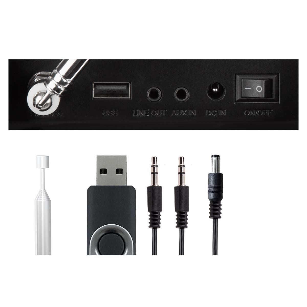 Imperial 22-249-10 | DABMAN i460 Multifunctional Radio Black