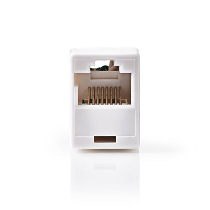 Nedis Network Coupler | CAT5e | Unshielded | RJ45 Female | RJ45 Female | Straight | ABS | Box