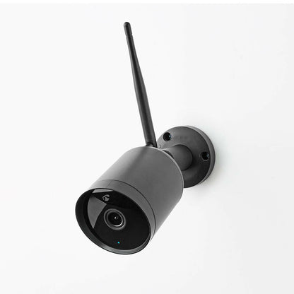 Nedis SmartLife Outdoor Camera | Wi-Fi | Full HD 1080p | IP65 | Cloud Storage (optional) / microSD (not included) | 12 V DC | With motion sensor | Night vision | Black