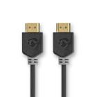 Nedis Ultra High Speed HDMI™ Cable | HDMI™ Connector | HDMI™ Connector | 8K@60Hz | 48 Gbps | 5.00 m | Round | 8.3 mm | Anthracite | Box | 17.080.977