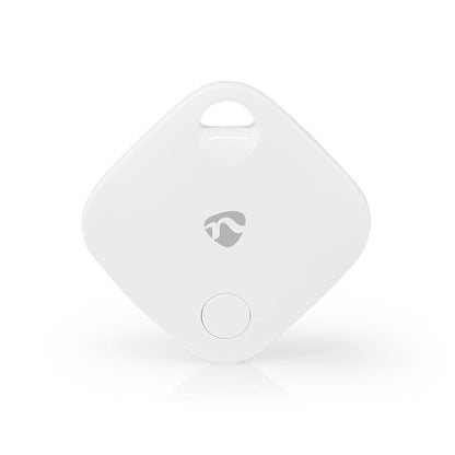 Nedis Key Finder | Compatible with: Apple Find My App | Battery Powered | 1x CR2032 | Batteries included | Bluetooth® version: 5.1 | Battery life up to: 1 year | White | 1 pcs