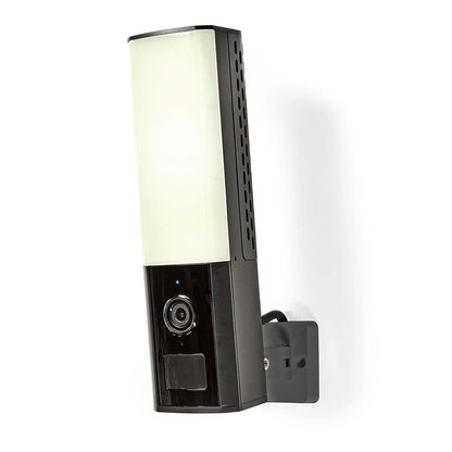 Nedis SmartLife Outdoor Camera | Wi-Fi | Ambient light | Full HD 1080p | IP65 | Cloud Storage (optional) / microSD (not included) / Onvif | 100 - 240 V AC | With motion sensor | Night vision | Black