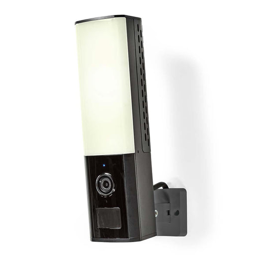 Nedis SmartLife Outdoor Camera | Wi-Fi | Ambient light | Full HD 1080p | IP65 | Cloud Storage (optional) / microSD (not included) / Onvif | 100 - 240 V AC | With motion sensor | Night vision | Black