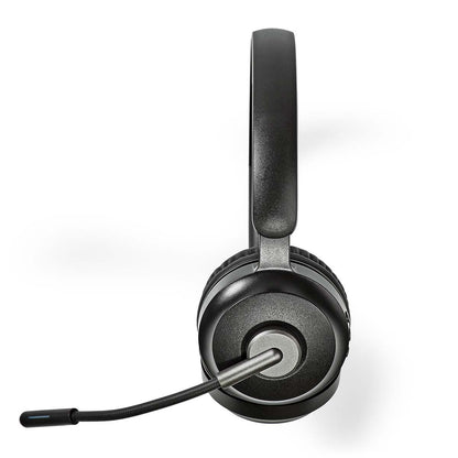 Nedis PC Headset | On-Ear | Stereo | Bluetooth | Fold-Away Microphone | Black