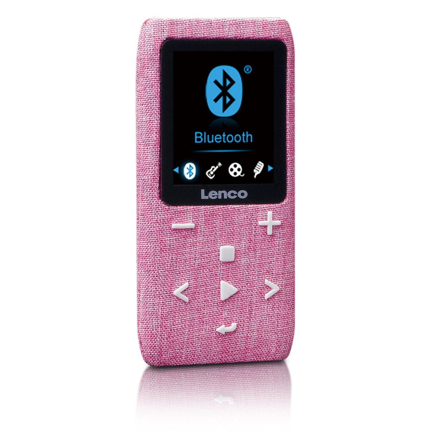 Lenco XEMIO-861PK | MP3/MP4 Player | Bluetooth® | 8GB | Micro SD Card Expansion | Pink