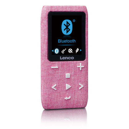 Lenco XEMIO-861PK | MP3/MP4 Player | Bluetooth® | 8GB | Micro SD Card Expansion | Pink