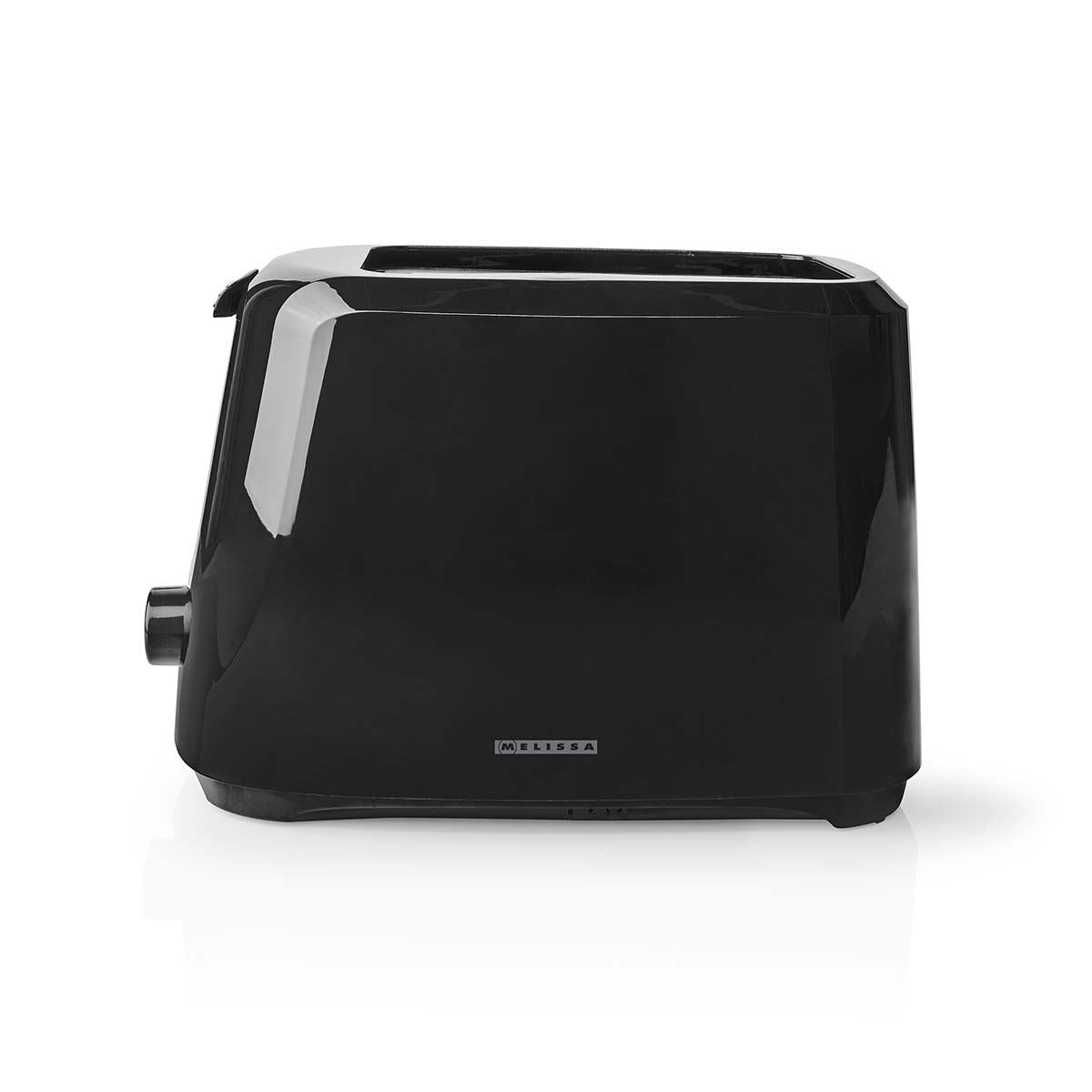 MELISSA 16140149 | Toaster | 2 Slots | 700 W | 6 Browning levels | Removable crumb tray | Cancel function | Black