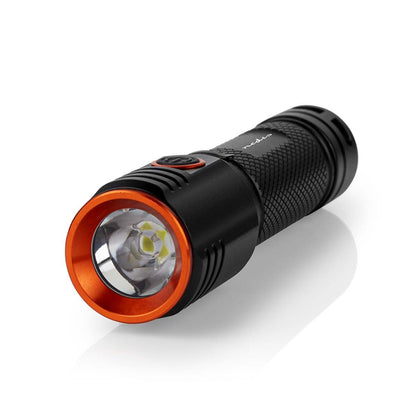 Nedis LED Torch | Battery Powered | 3.7 V DC | 20 W | N/A | Batteries included | Rechargeable | Rated luminous flux: 2000 lm | Light range: 180 m | Beam angle: 10 °