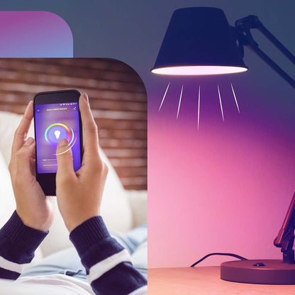 Alecto E27 Smart LED Colour Bulb with Wi-Fi