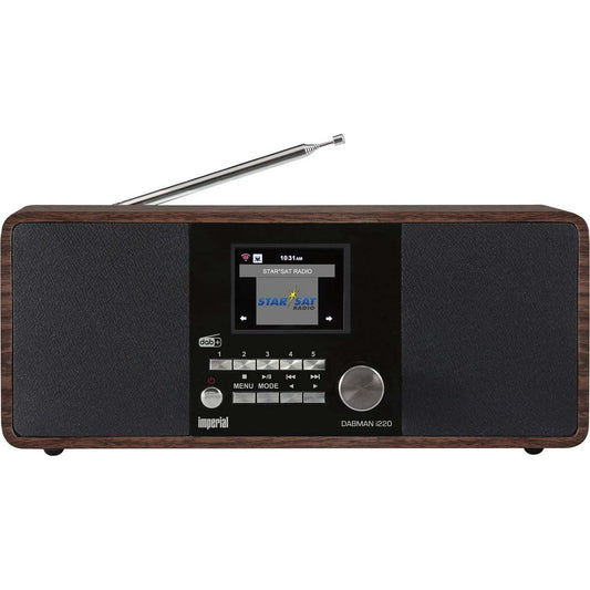 Imperial DABMAN i220 BT DAB+ / FM Internet radio with bluetooth Wood