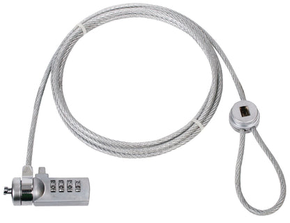 Nedis Notebook Lock | Lock type: Digit | 1.80 m | Zinc Alloy