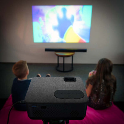 Lenco HD 720P LCD Projector with Bluetooth Grey