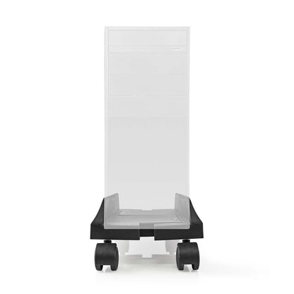 Nedis Computer Trolley | Adjustable Width / Full Motion | 14.5 - 24.2 cm | 20 kg | Metal / Plastic | Black
