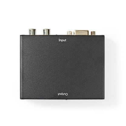 Nedis VCON3454AT | HDMI™ Converter | VGA Female / 2x RCA Male | HDMI™ Output | 1-way | 1080p | 1.65 Gbps | Aluminium | Anthracite