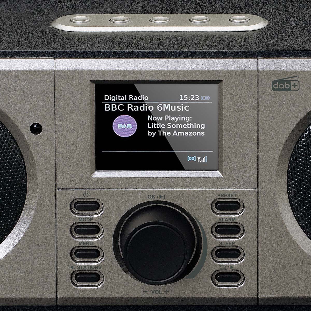 Lenco Stereo DAB+ FM Radio with Bluetooth®  - Black