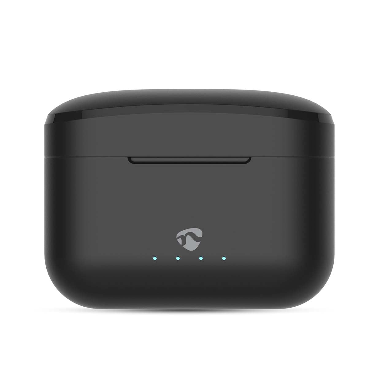 Nedis Fully Wireless Earphones | Hybrid (ENC + ANC) | Bluetooth® | Maximum battery play time: 36 hrs | Touch Control | Charging case | Wireless charging case | Built-in microphone | Voice control support | Black