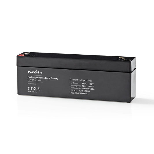 Nedis Battery | Lead-Acid | Rechargeable | 12 V | 2000 mAh
