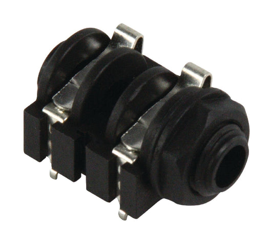 Neutrik Mono Connector 6.35 mm Female Black