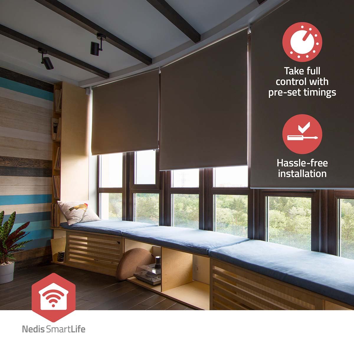 Nedis SmartLife Power Switch | Zigbee 3.0 | 1000 W | Terminal Connection | App available for: Android™ / IOS