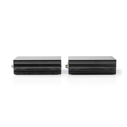 Nedis HDMI™ Extender | Over Cat6 | up to 50.0 m | 4K@30Hz | 10.2 Gbps | IR Return function | Metal | Anthracite