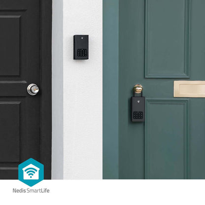 Nedis SmartLife Key Box | Key Safe | Bluetooth® | Outdoor | Key Lock | IPX5 | Black