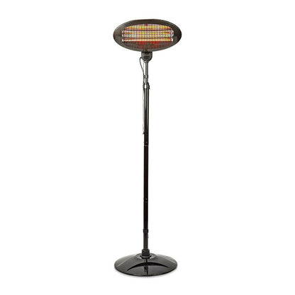 Nedis Patio Heater | 2000 W | 3 Heat Settings | Fall over protection | IP34 | Black