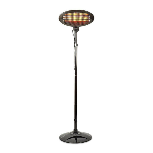 Nedis Patio Heater | 2000 W | 3 Heat Settings | Fall over protection | IP34 | Black