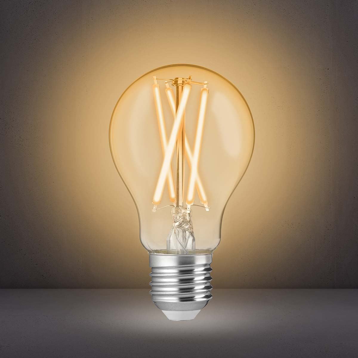 Alecto A60 E27 Smart filament LED Bulb with Wi-Fi