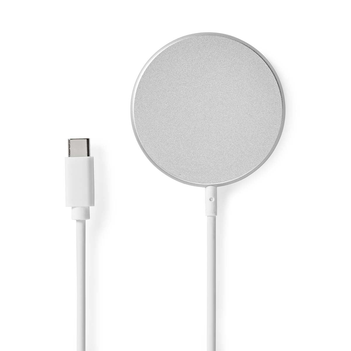 Nedis Wireless Charger | 5 / 7.5 / 10 / 15 W | 1.0 / 1.1 / 1.67 / 2 A | Including cable | USB Type-C™ | 1.00 m