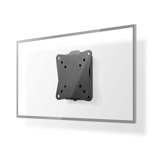 Nedis Fixed TV Wall Mount | 13 - 27 " | Maximum supported screen weight: 30 kg | Minimum wall distance: 20 mm | Steel | Black