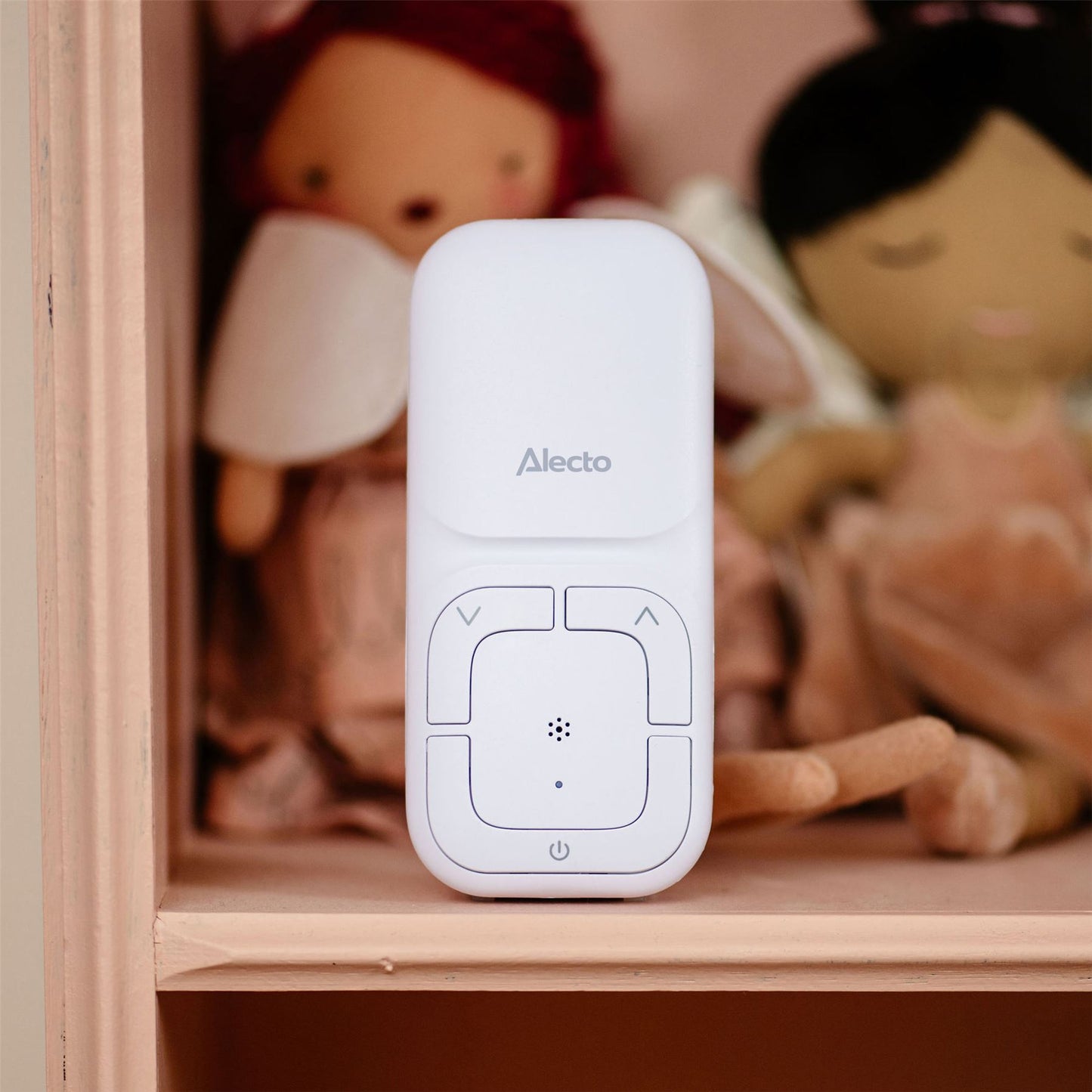Alecto DBX130 DECT Digital Audio Baby Monitor, Parent Unit with Rechargeable Batter | Crystal-Clear Sound | White
