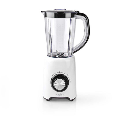Nedis Stand Blender | 800 W | 1.5 l | Plastic | 2-Speed Setting | Black / White