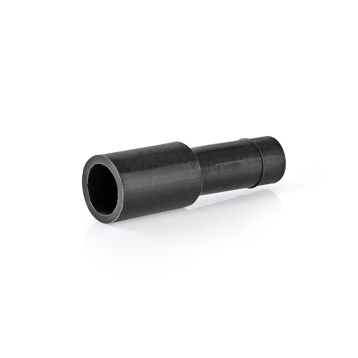 Nedis F-Connector | Straight | Genderless | PVC | Black | 25 pcs | Polybag