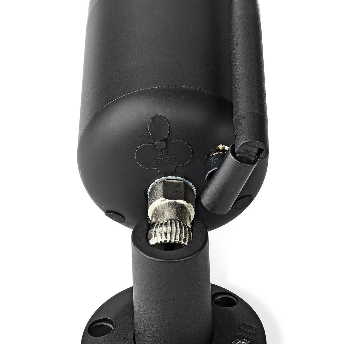 Nedis SmartLife Outdoor Camera | Wi-Fi | Full HD 1080p | IP65 | Cloud Storage (optional) / microSD (not included) | 12 V DC | With motion sensor | Night vision | Black