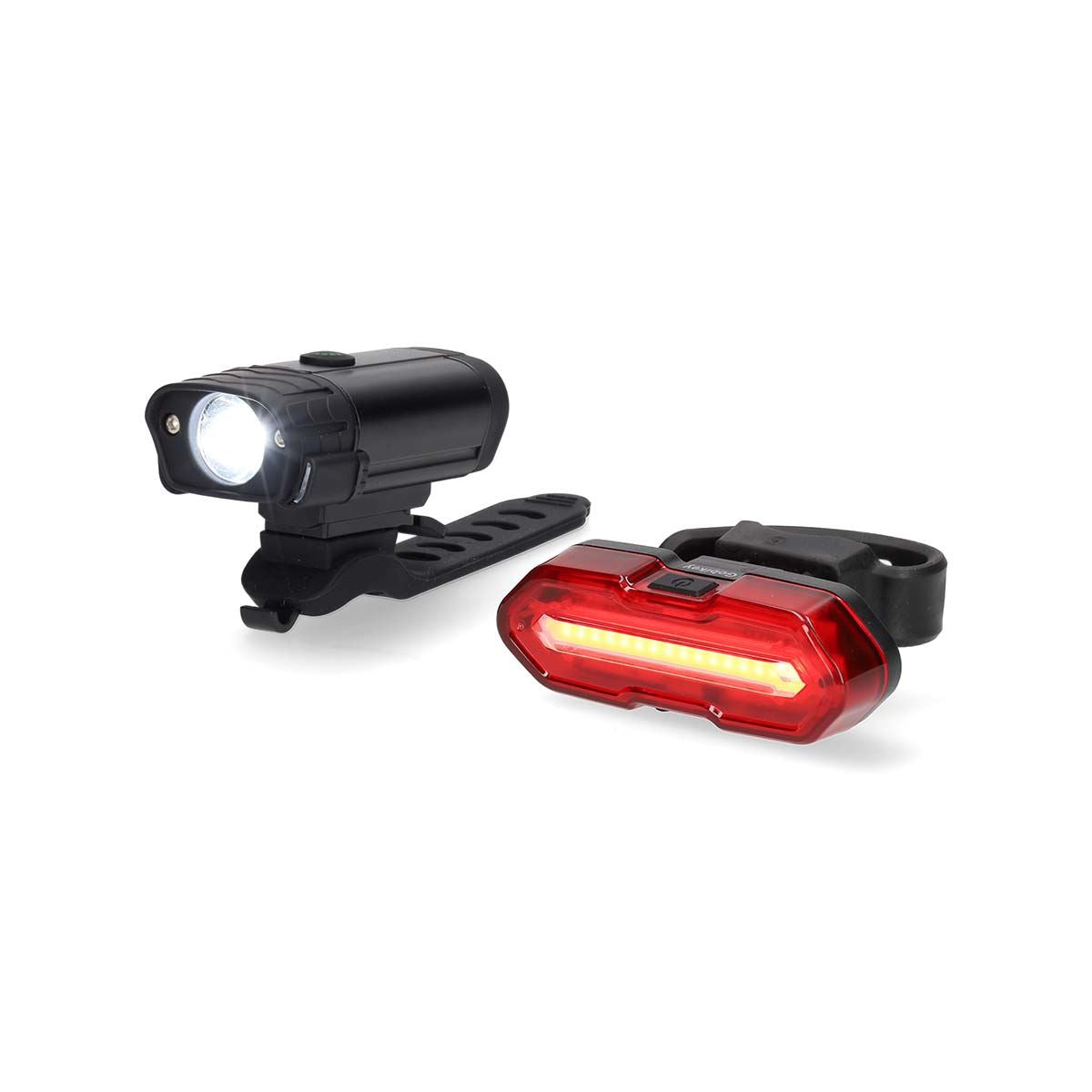 Nedis Bicycle Light | Battery Powered | 5 V DC | 3 W | Batteries included | Rechargeable | 400 lm | 4.5 lm | 100 m | 110 °