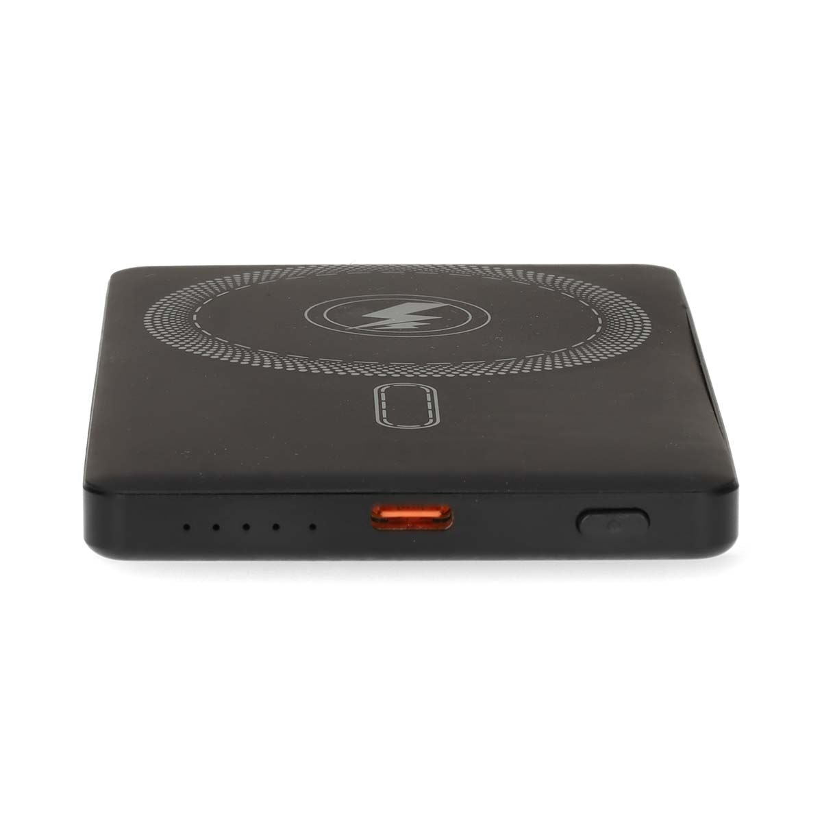 Nedis PBKWL20W025BK | Powerbank | 5000 mAh | Wireless charging | 1.67 / 2.22 / 3.0 A | Number of outputs: 1 | Output connection: 1x USB-C™ | Input connection: 1x USB-C™ | PD3.0 20W | Lithium-Polymer