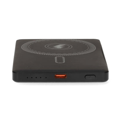 Nedis PBKWL20W025BK | Powerbank | 5000 mAh | Wireless charging | 1.67 / 2.22 / 3.0 A | Number of outputs: 1 | Output connection: 1x USB-C™ | Input connection: 1x USB-C™ | PD3.0 20W | Lithium-Polymer