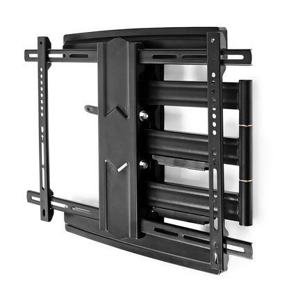 Nedis Full Motion TV Wall Mount | 37 - 80 " | Maximum supported screen weight: 50 kg | Tiltable | Rotatable | Minimum wall distance: 70 mm | Maximum wall distance: 650 mm | 3 Pivot point(s) | Steel | Black