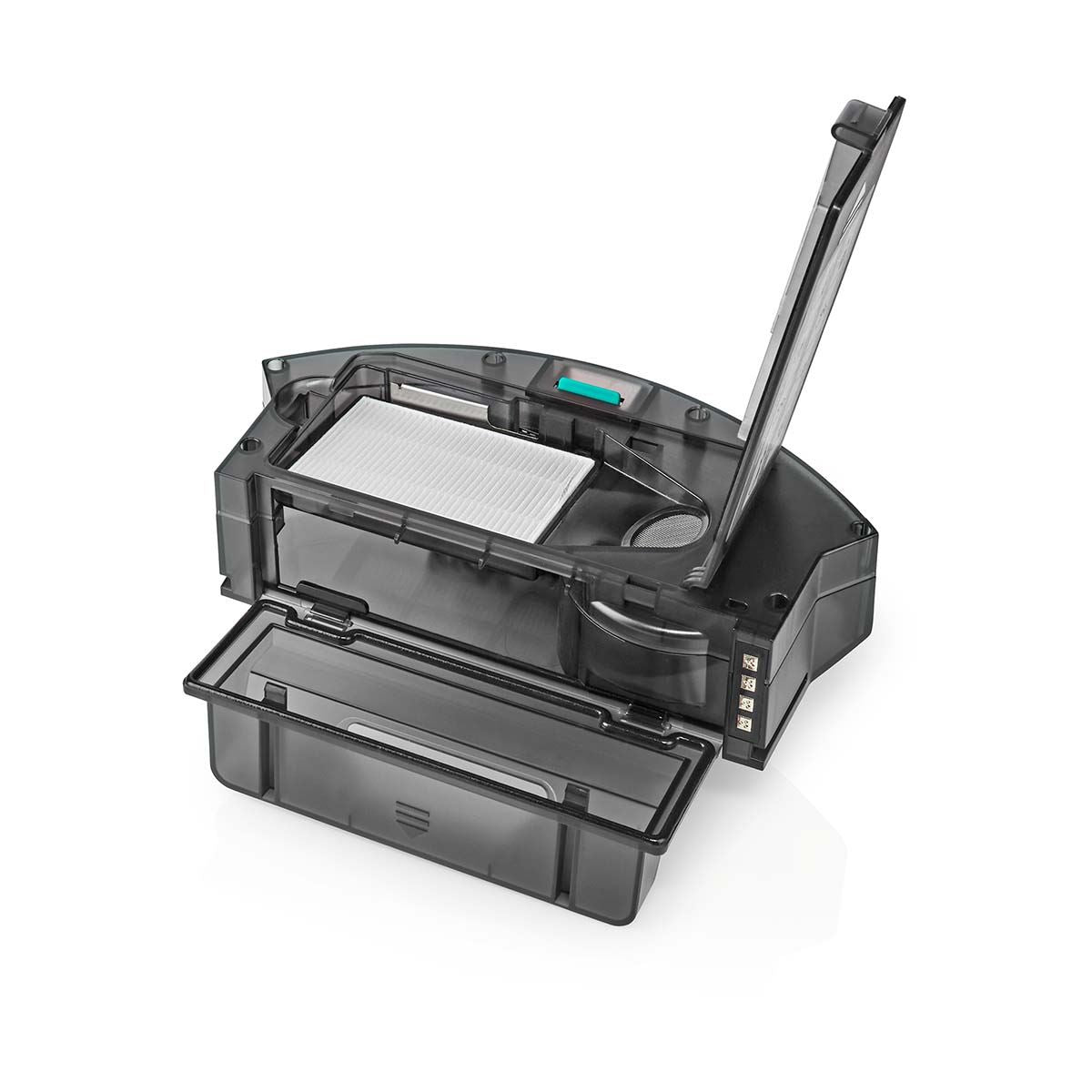 Nedis SmartLife Robot Vacuum Cleaner | Laser Navigation | Wi-Fi | Capacity collection reservoir: 0.6 l | Automatic charging | Maximum operating time: 2 hrs | Black | Android™ / IOS