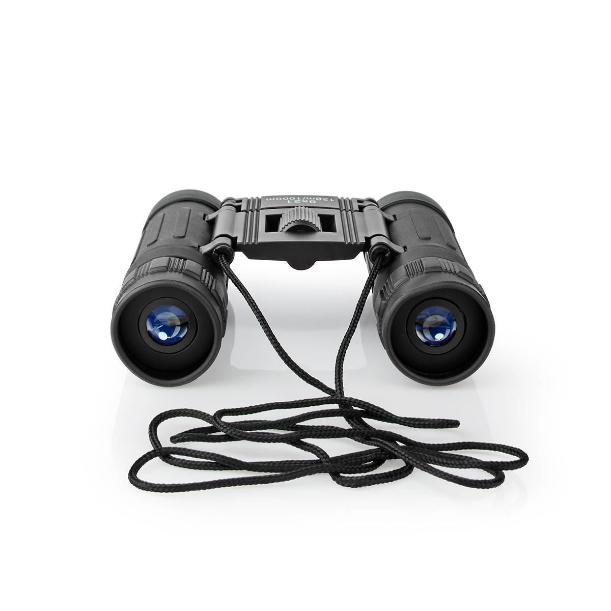 Nedis Binocular | Magnification: 8 x | Objective lens diameter: 21 mm | Field of view: 128 m | Travel bag included | Black