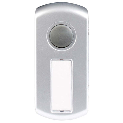 Alecto Wireless Battery Powered Doorbell | 36 Tones | Black / Silver