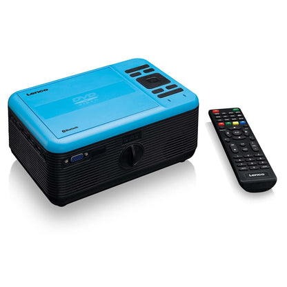 Lenco LCD Projector with DVD player and Bluetooth® Blue