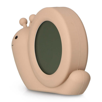Alecto BC110BE SIMON | Sleep Trainer & Night Lamp Light / Alarm Clock - Taupe