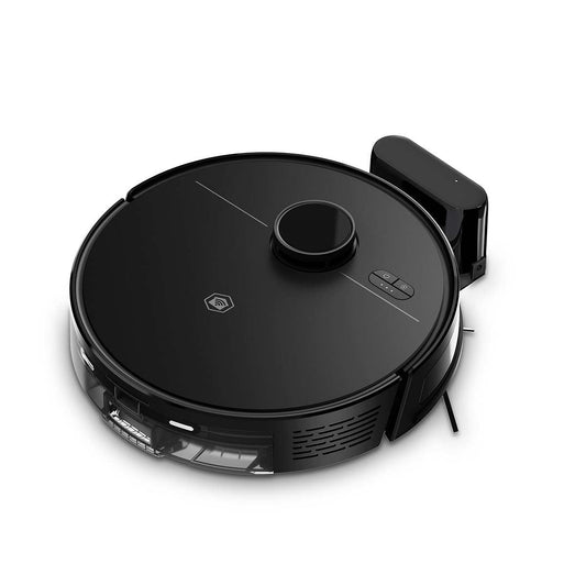 Nedis WIFIVCL10CBK | SmartLife Robot Vacuum Cleaner | Navigation method: Laser Navigation | Wi-Fi | Capacity collection reservoir: 0.59 l | Automatic charging | Maximum operating time: 1.75 hrs | Black | Android™ / IOS