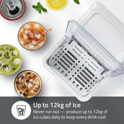 Nedis Ice Cube Maker | 1.5 l | 12 kg | Plastic