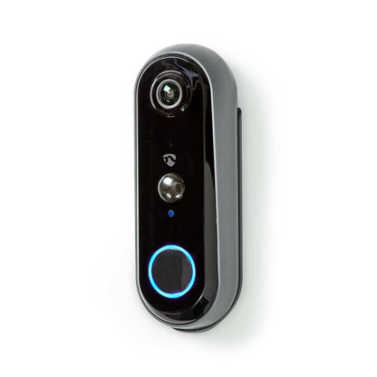 Nedis SmartLife Video Doorbell | Wi-Fi | Battery Powered | Full HD 1080p | Cloud Storage (optional) / microSD (not included) | IP54 | With motion sensor | Night vision | Grey
